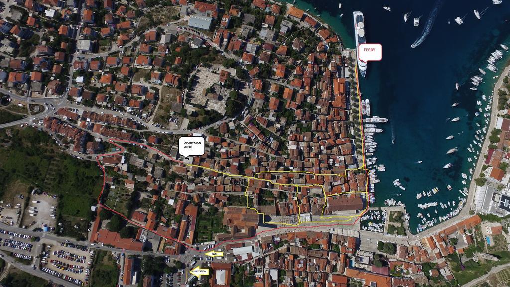 Apartments Ante Hvar Town Bagian luar foto